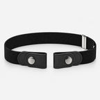 Buckle-Free Elastic Stretch Belt for Men & Women