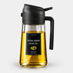 2-in-1 Glass Oil Sprayer & Dispenser – 470ml
