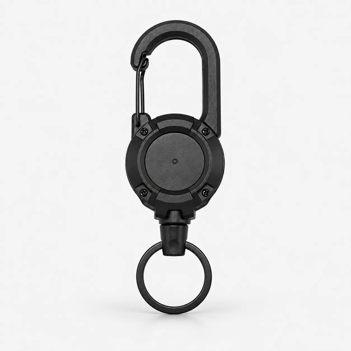 Retractable Heavy-Duty Carabiner Key Reel