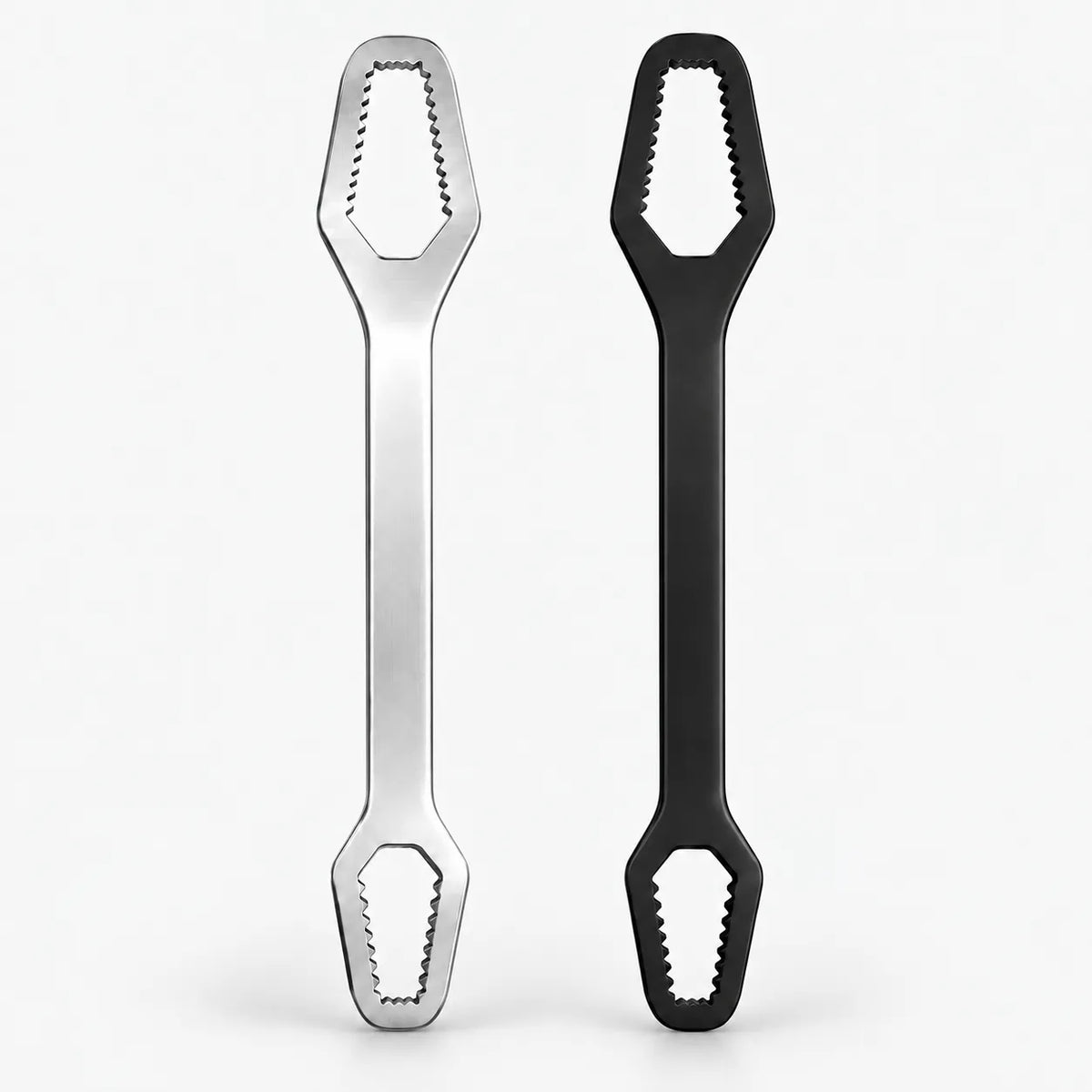 Universal Self-Adjusting Double-Ended Wrench