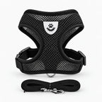 Breathable Reflective Cat & Dog Harness with Lead