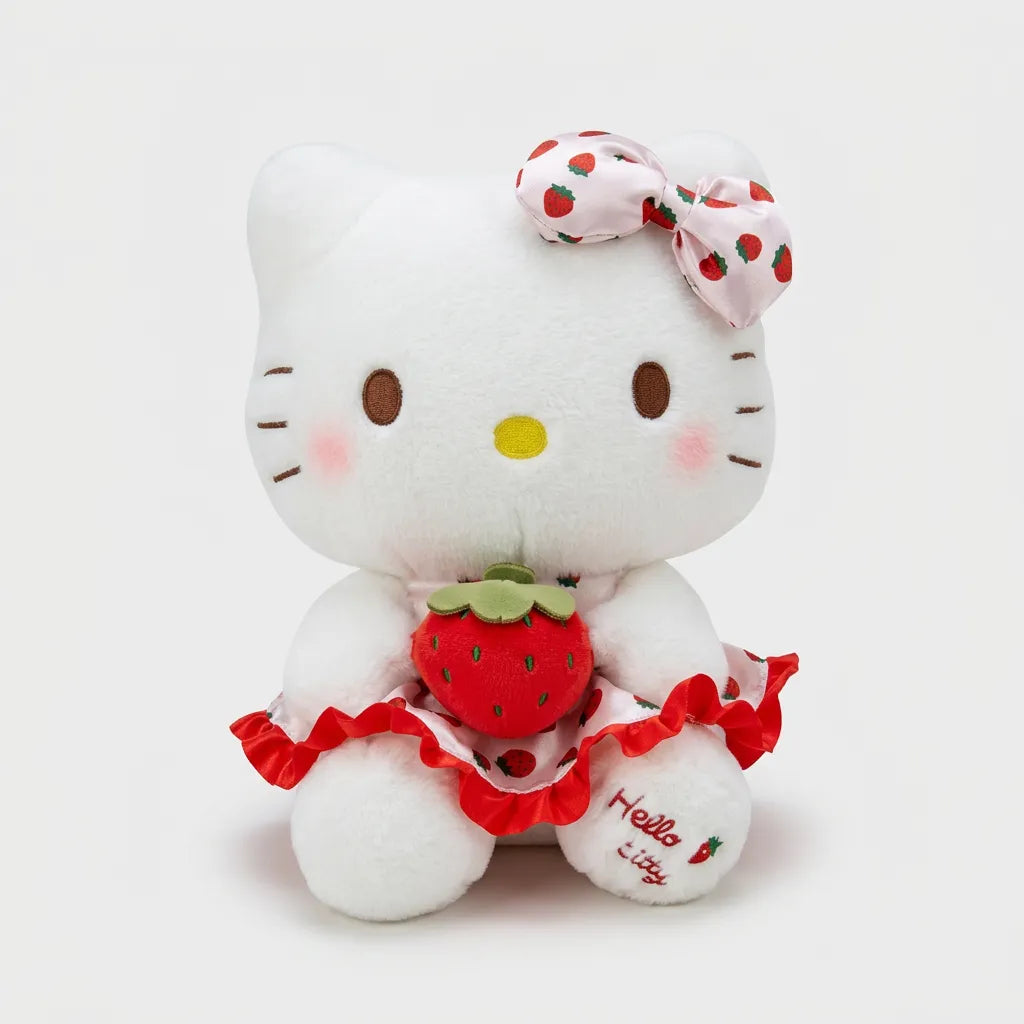 23cm Hello Kitty Strawberry Plush Toy