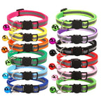 Reflective Breakaway Cat Collar with Bell
