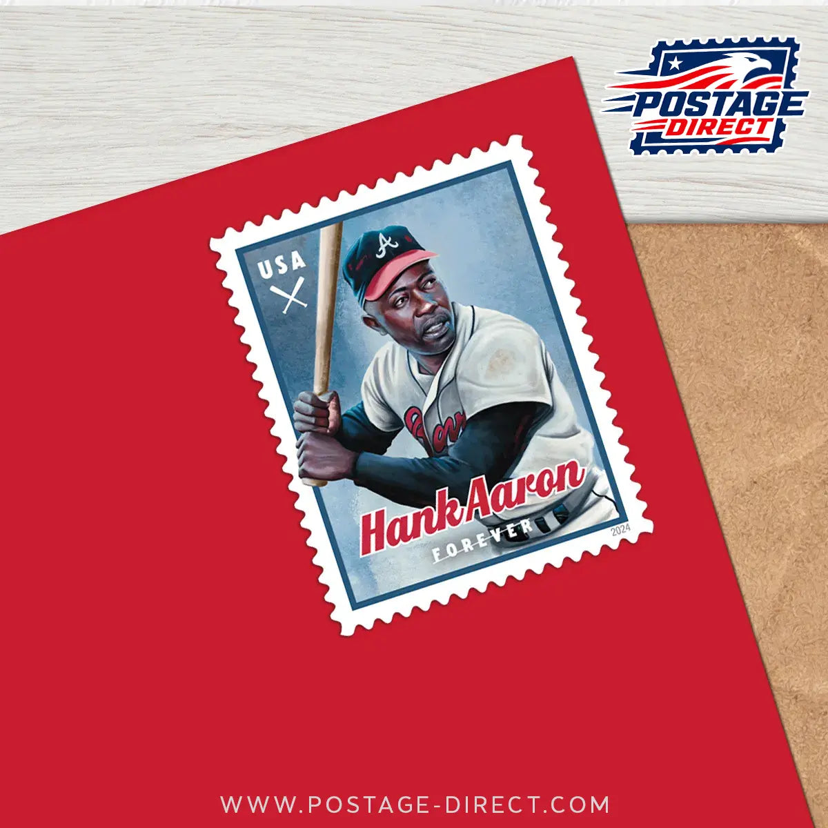 Hank Aaron Stamps