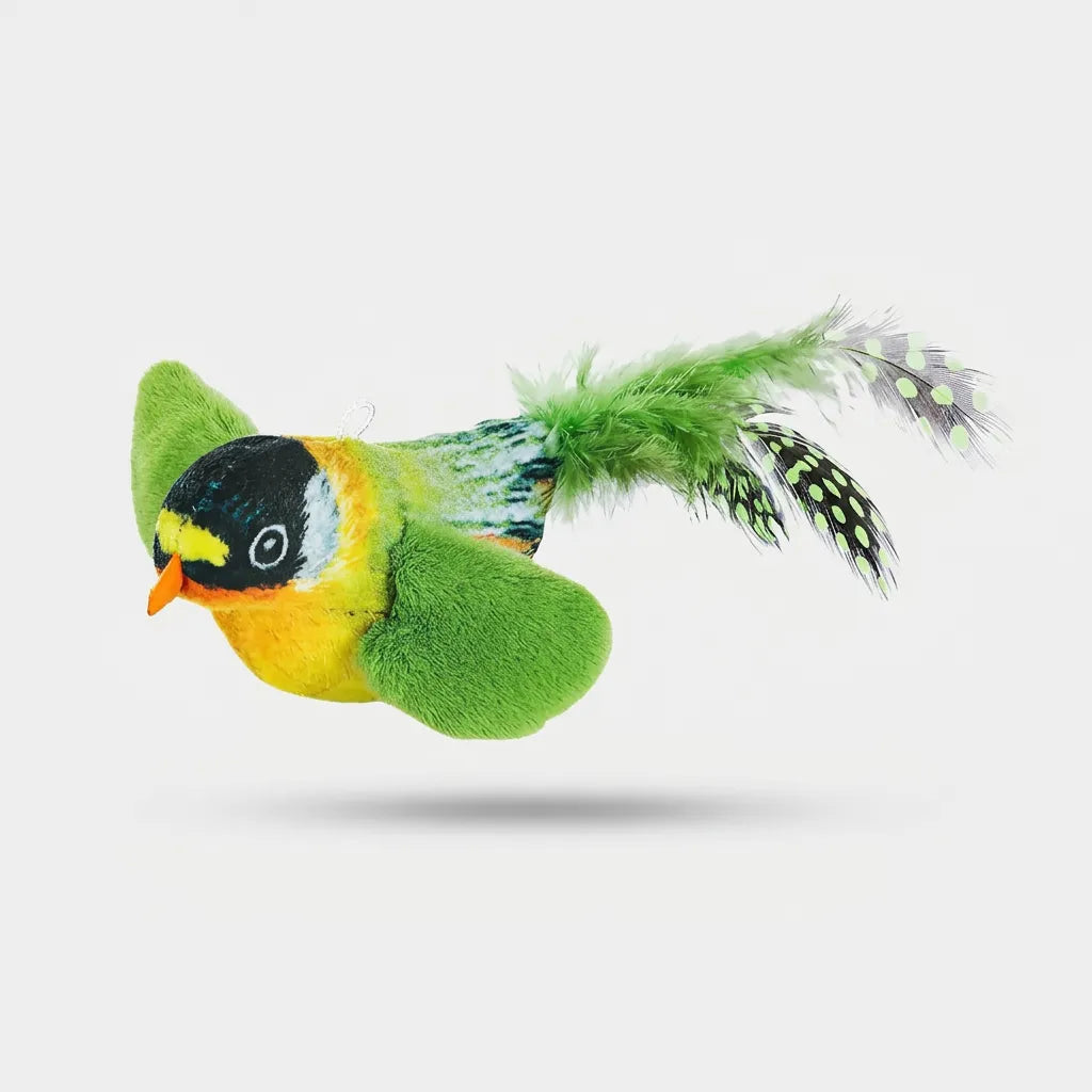 Interactive Bird-Sound Cat Toy
