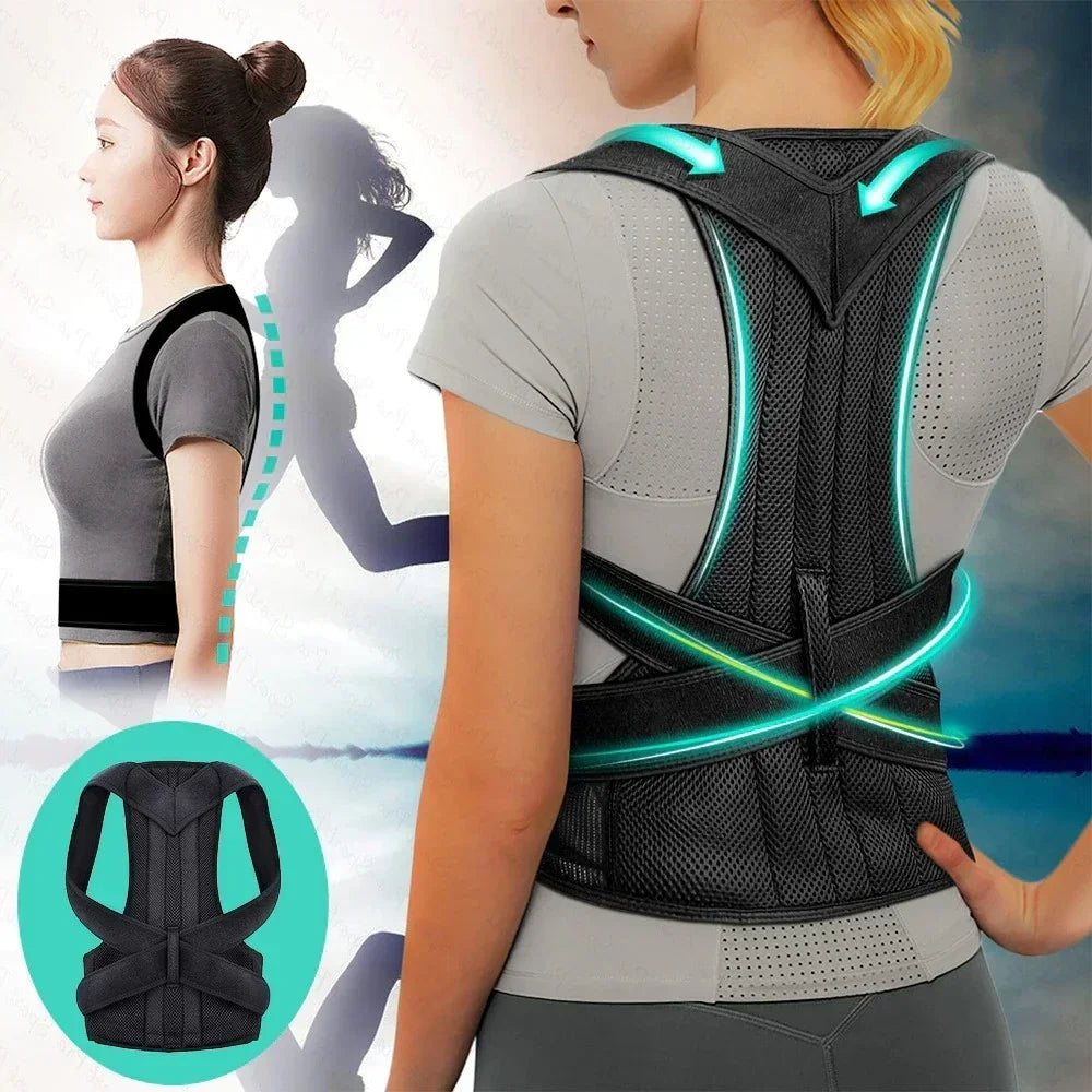 Adjustable Back & Posture Support Belt