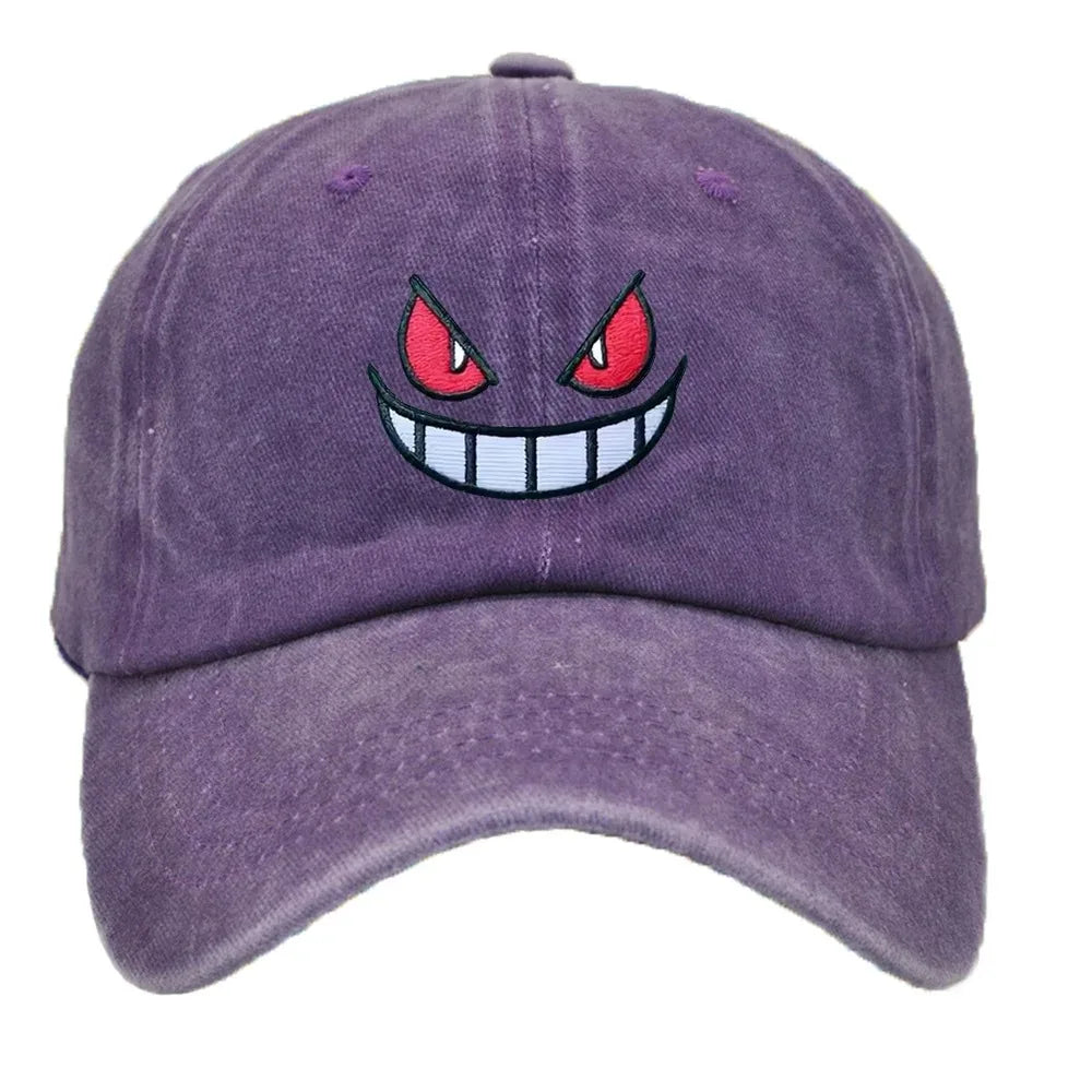 Gengar Embroidered Baseball Cap