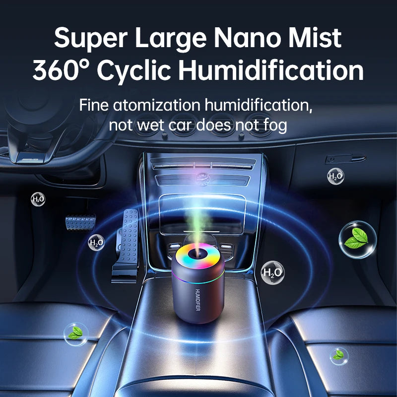 180ml Mini USB Air Humidifier & Aroma Diffuser