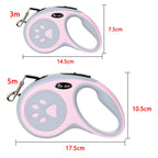 3m/5m Retractable Nylon Dog Leash