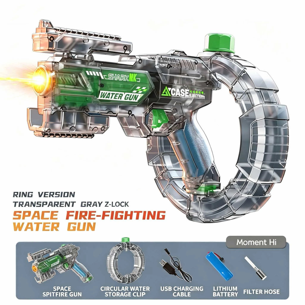Electric Water Gun Toy with Lights