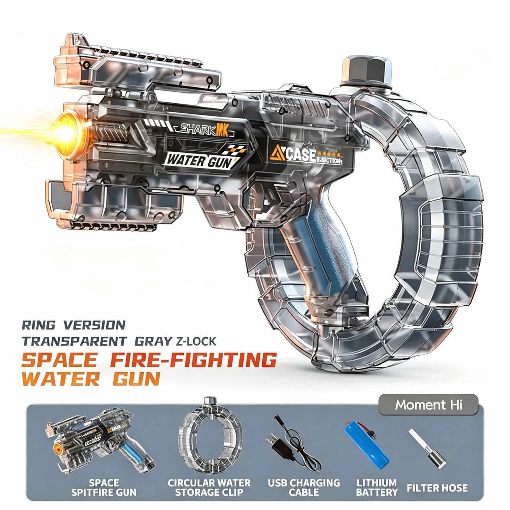 Electric Water Gun Toy with Lights