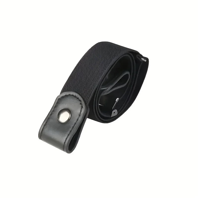 Buckle-Free Elastic Stretch Belt for Men & Women