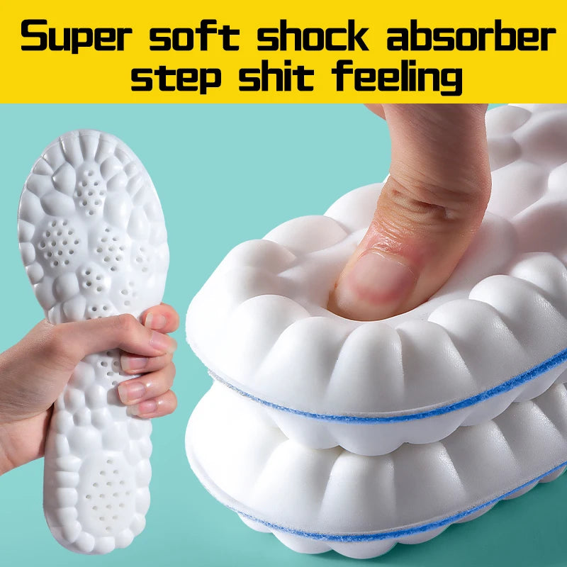 4D Cloud Sports Insoles for Running & Walking