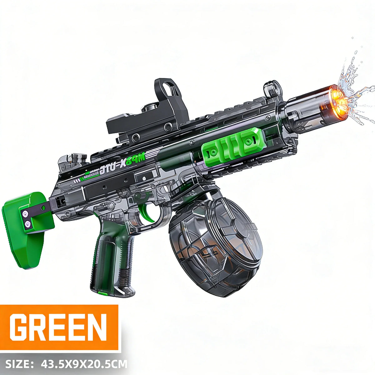 Electric Water Gun Toy with Lights