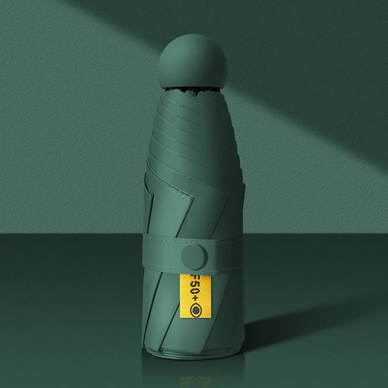 Compact 5-Fold Travel Umbrella