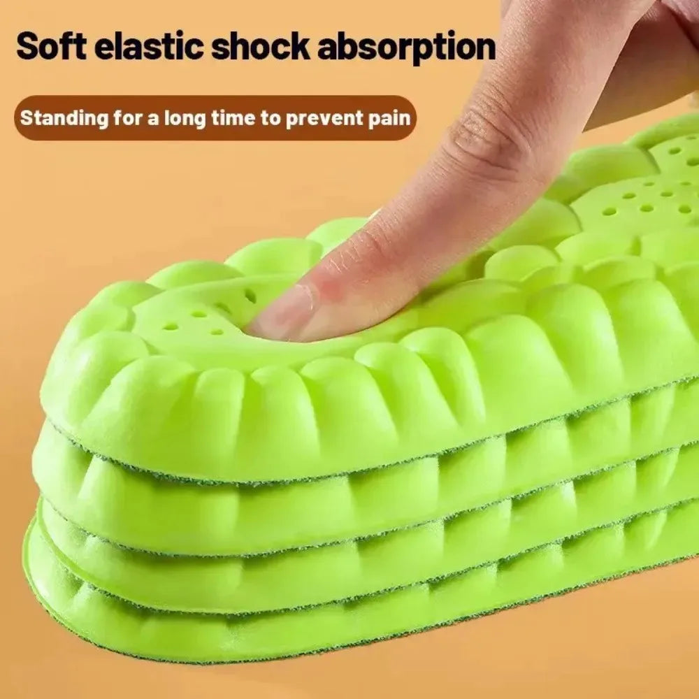 4D Super Soft Sports Insoles with Arch Support