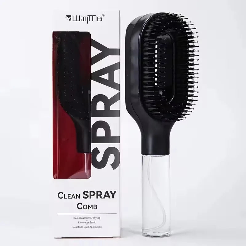 2-in-1 Spray Bottle Hair Comb & Scalp Massager