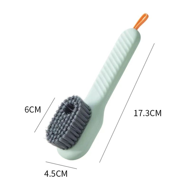 Multi-Purpose Cleaning Brush with Long Handle