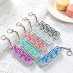 LED Keyboard Keychain Fidget Toy