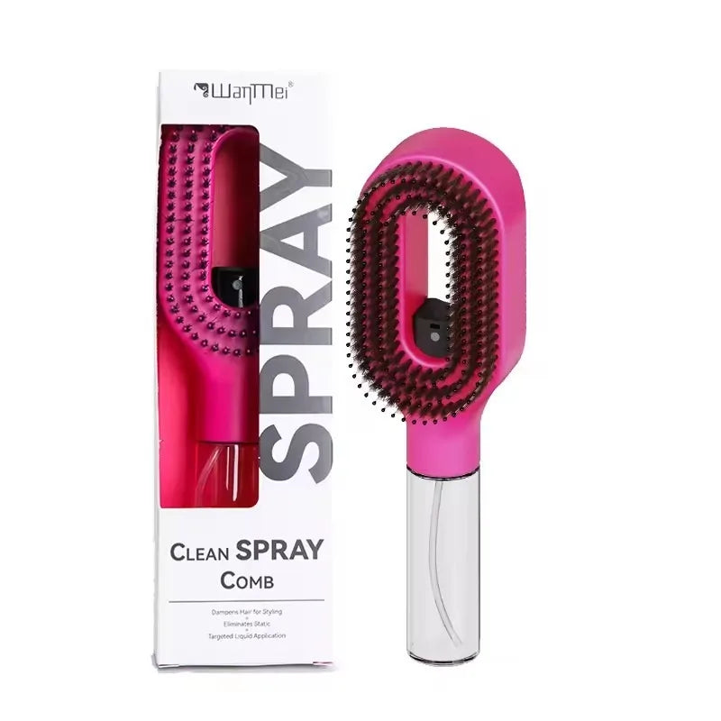 2-in-1 Spray Bottle Hair Comb & Scalp Massager