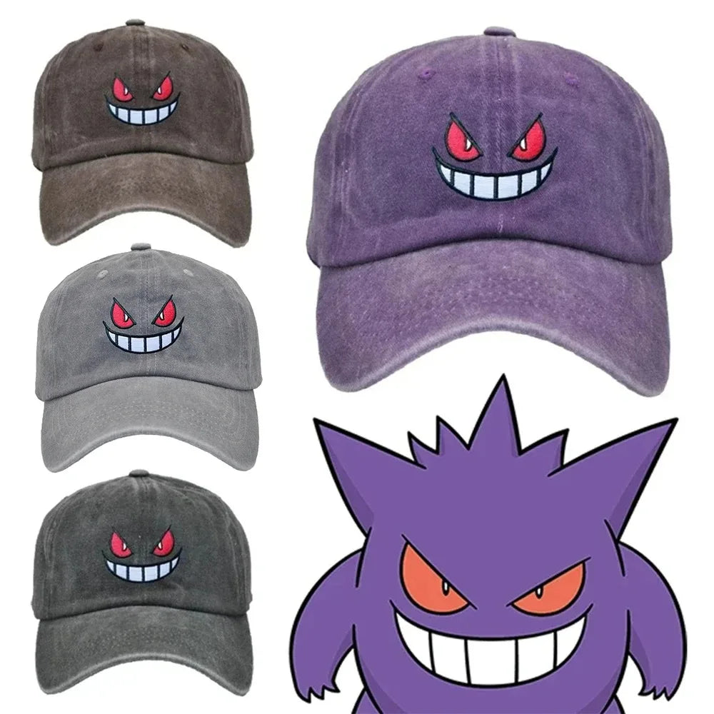 Gengar Embroidered Baseball Cap