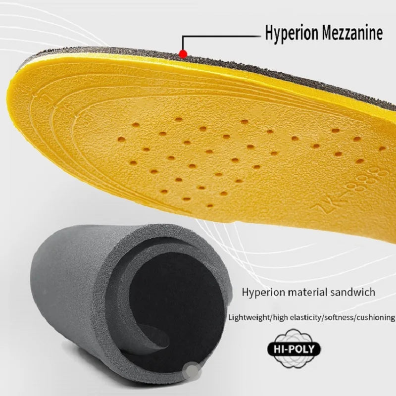 Height-Increasing Shoe Insoles with Heel Lift