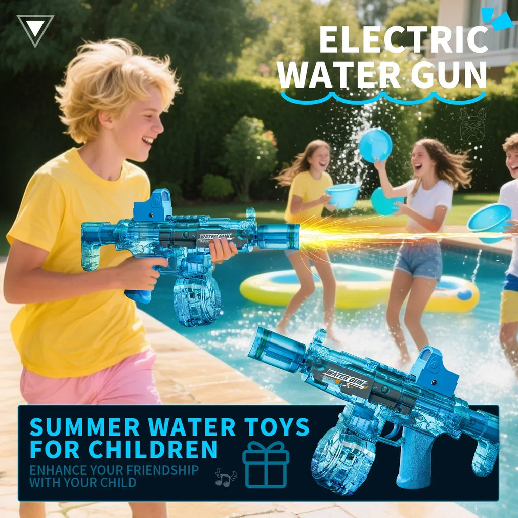 Electric Water Gun Toy with Lights