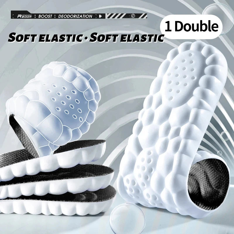 4D Cloud Sports Insoles for Running & Walking