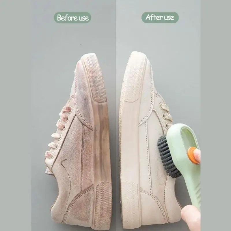 Multi-Purpose Cleaning Brush with Long Handle