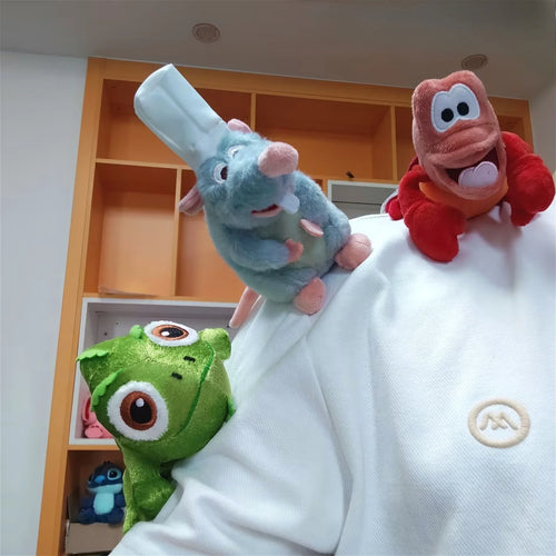16cm Magnetic Chameleon Shoulder Plush Toy