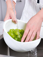 Kitchen Colander & Drain Basket with Handle