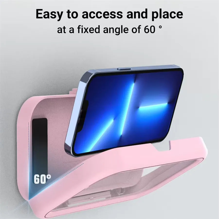 Waterproof Wall-Mount Shower Phone Holder