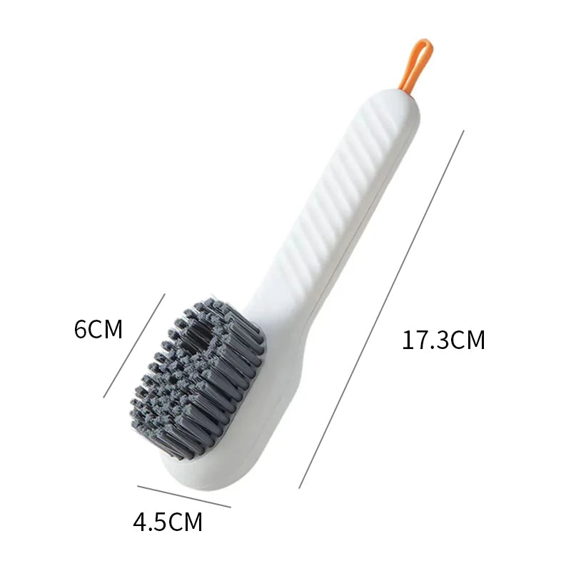 Multi-Purpose Cleaning Brush with Long Handle
