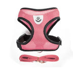 Breathable Reflective Cat & Dog Harness with Lead