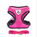 Breathable Reflective Cat & Dog Harness with Lead