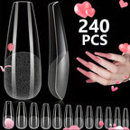 240-Piece Short Almond Press-On Nail Tips