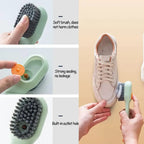 Multi-Purpose Cleaning Brush with Long Handle