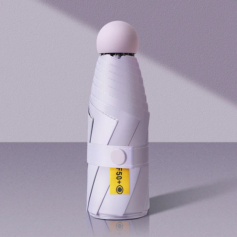 Compact 5-Fold Travel Umbrella