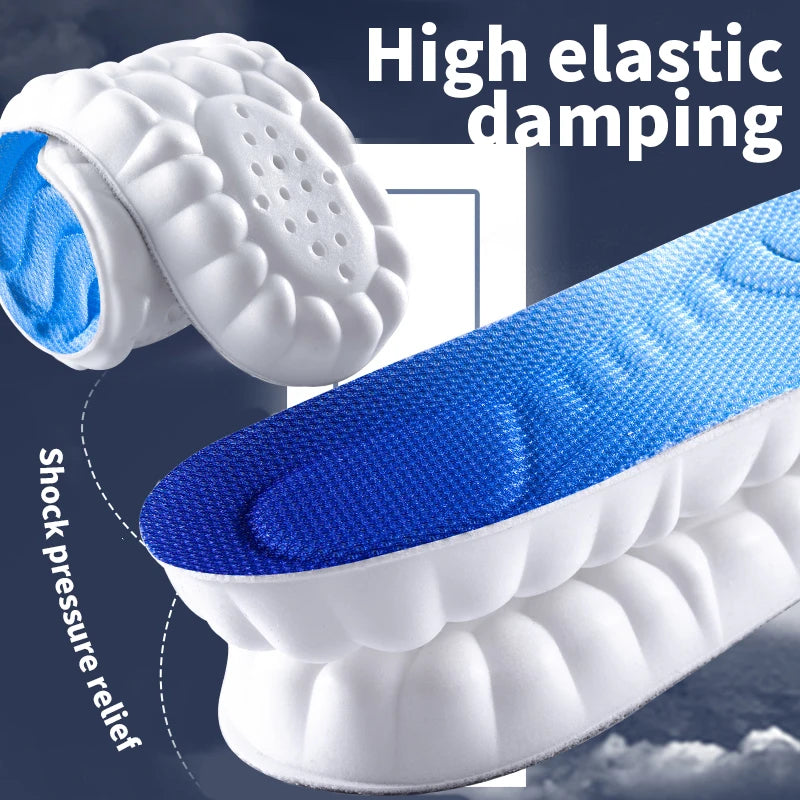 4D Cloud Sports Insoles for Running & Walking