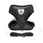 Breathable Reflective Cat & Dog Harness with Lead