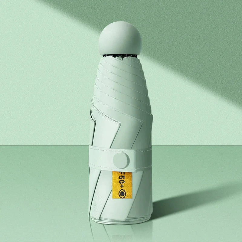 Compact 5-Fold Travel Umbrella