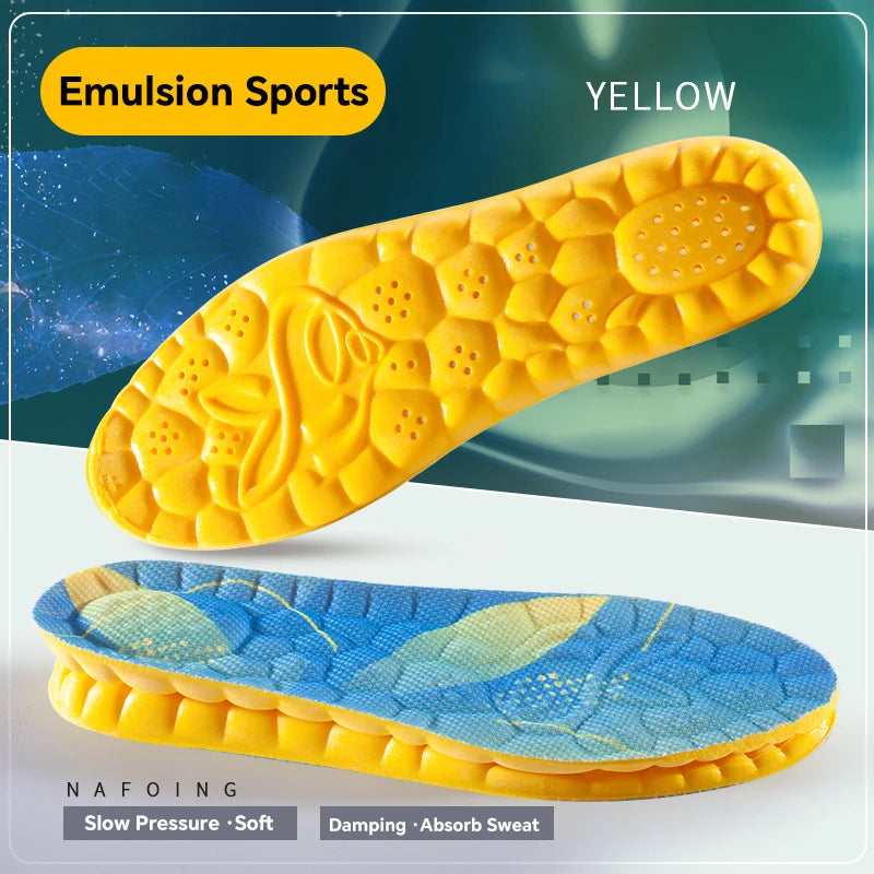 4D Cloud Sports Insoles for Running & Walking