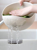 Kitchen Colander & Drain Basket with Handle