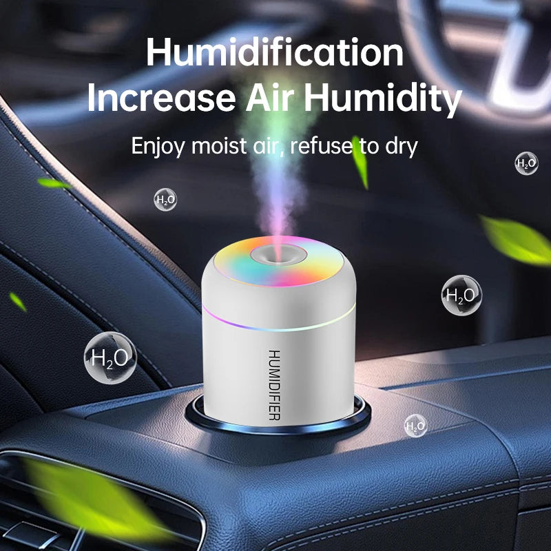 180ml Mini USB Air Humidifier & Aroma Diffuser