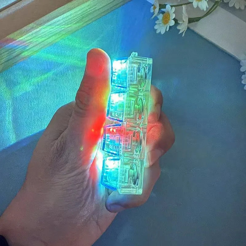 LED Keyboard Keychain Fidget Toy