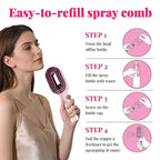 2-in-1 Spray Bottle Hair Comb & Scalp Massager