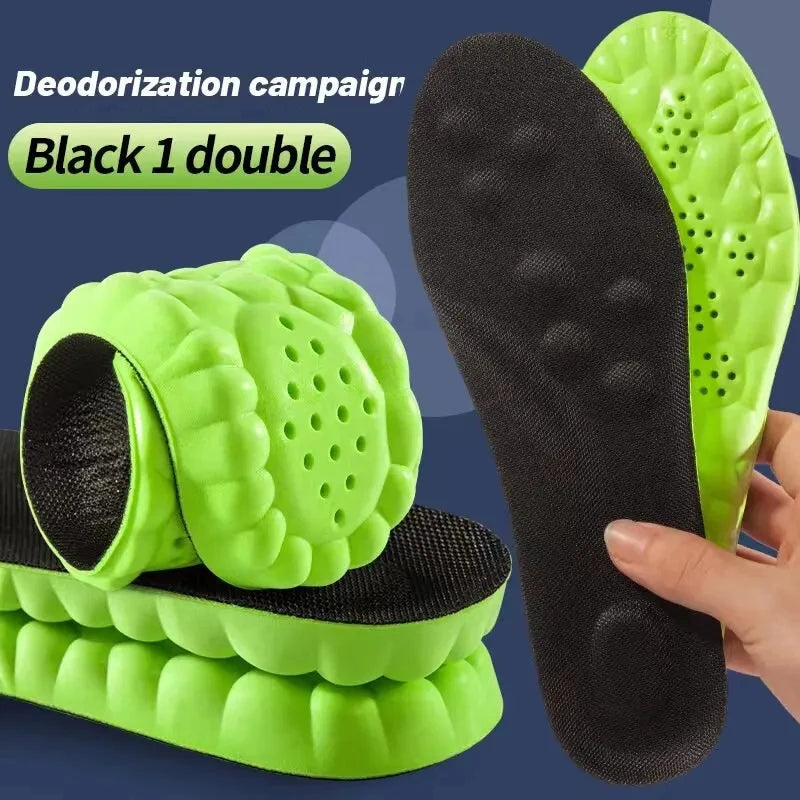 4D Cloud Sports Insoles for Running & Walking