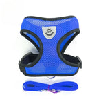Breathable Reflective Cat & Dog Harness with Lead