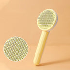Self-Cleaning Pet Grooming Brush – Stainless Steel