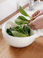 Kitchen Colander & Drain Basket with Handle